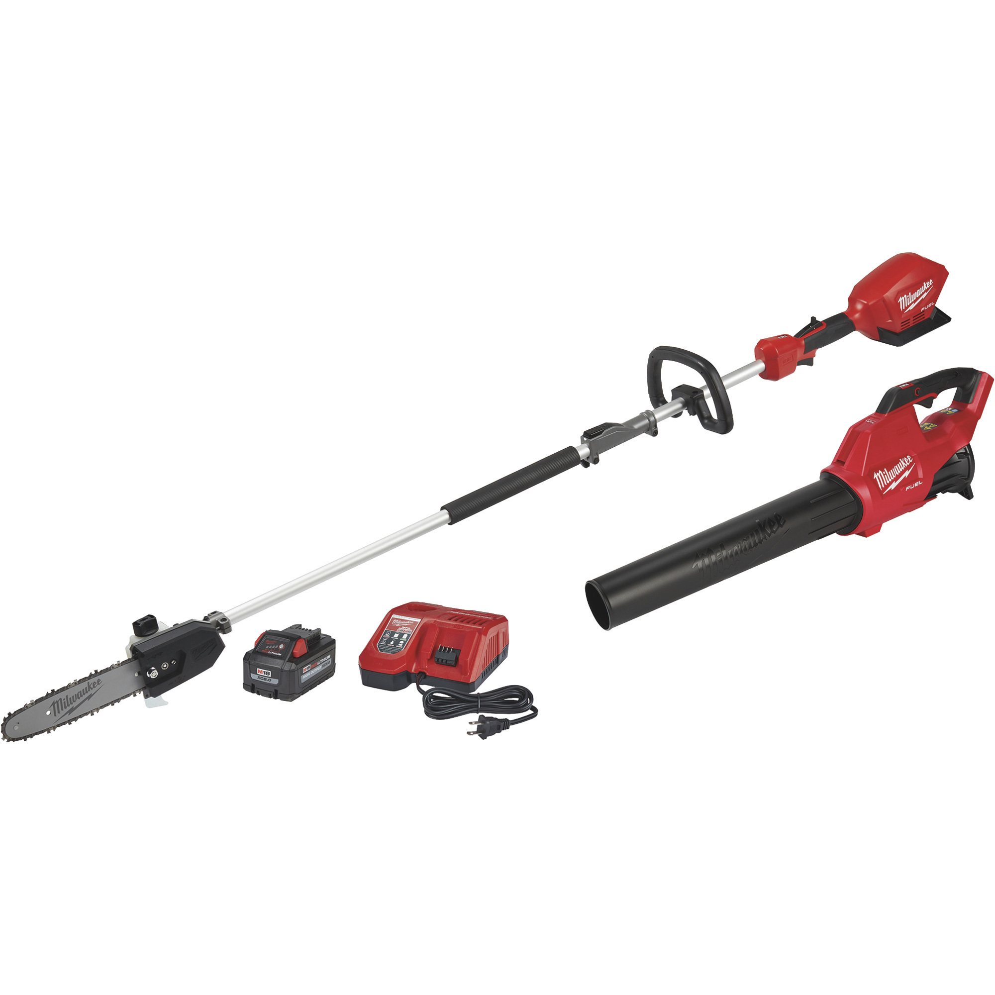 SPECIAL BUY! Milwaukee 18V M18 Fuel Liion Cordless Pole Saw Kit with